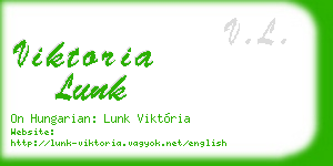 viktoria lunk business card